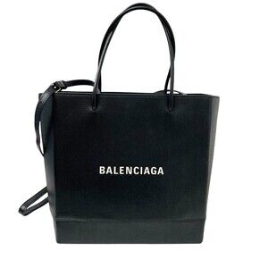 Balenciaga Shopping Tote Shoulder Bag Black Balenciaga